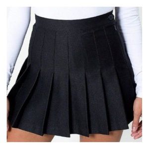Original American Apparel small black tennis skirt